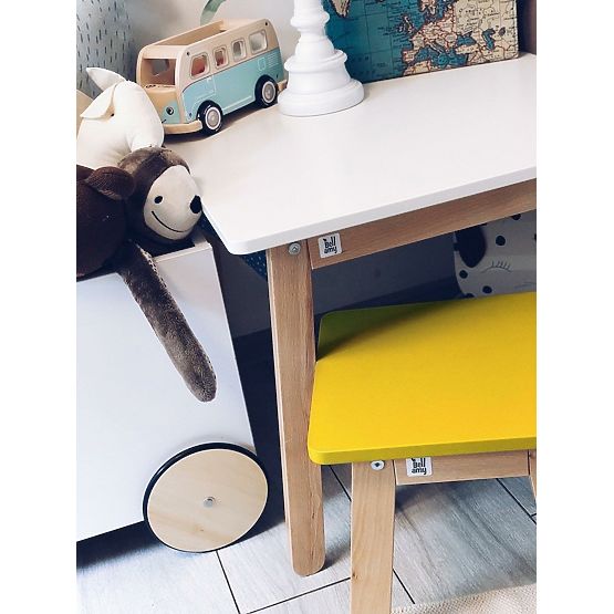 Scaun pentru copii WOODY – galben