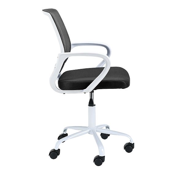 SCAUN ROTATIV FD-6 ALB / NEGRU