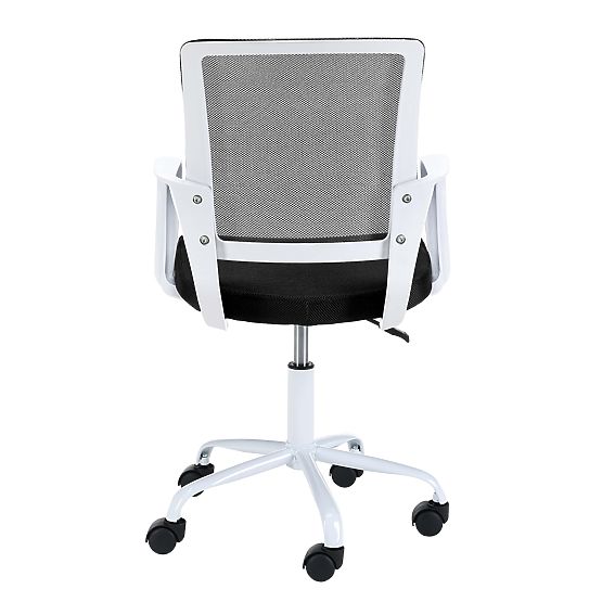 SCAUN ROTATIV FD-6 ALB / NEGRU