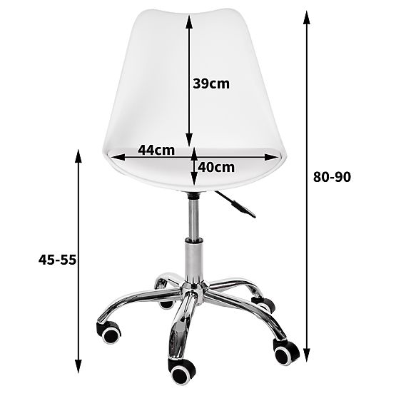 SCAUN ROTATIV FD005 ALB