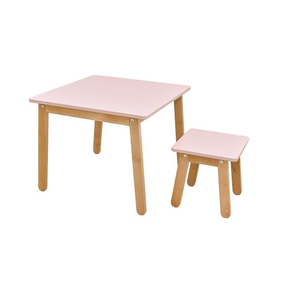 Scaun WOODY pentru copii – roz