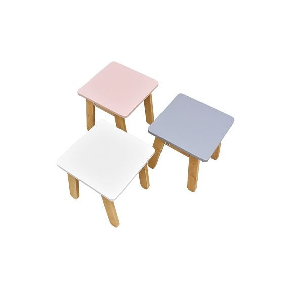Scaun WOODY pentru copii – roz