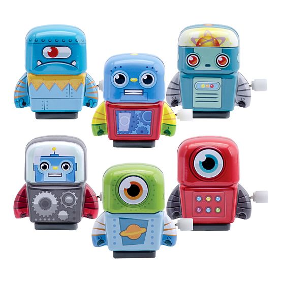 Schylling Mini roboți cu cheie 1 buc