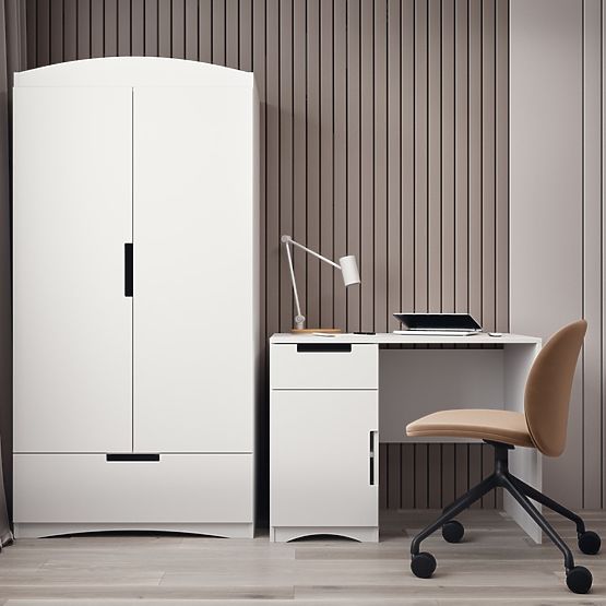 scriere masă clasic - alb