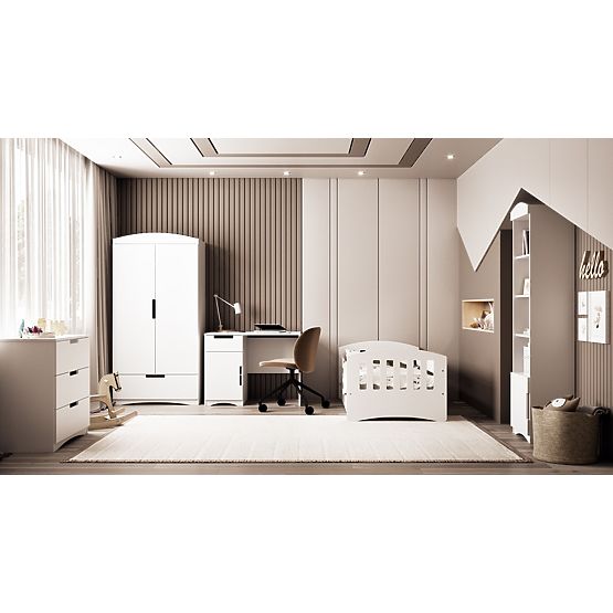 scriere masă clasic - alb