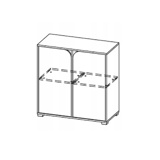 scrin 2-dveřová afară