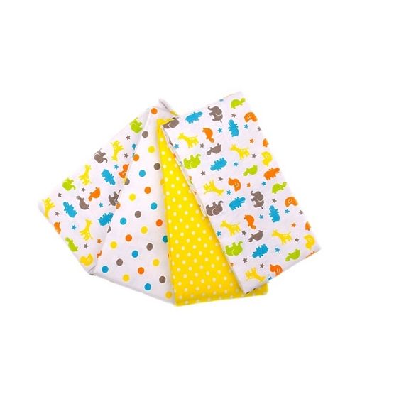 Scutece din panza cu imprimeuri