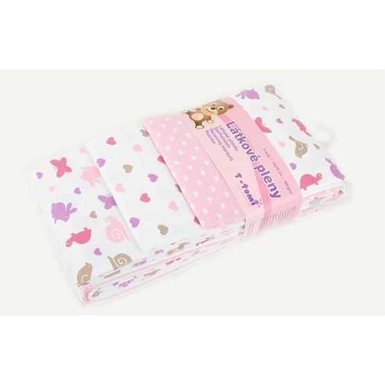 Scutece din panza cu imprimeuri