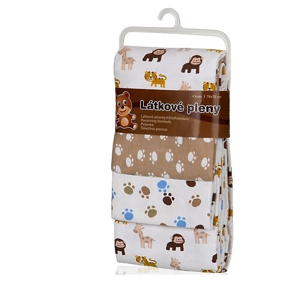 Scutece din panza cu imprimeuri