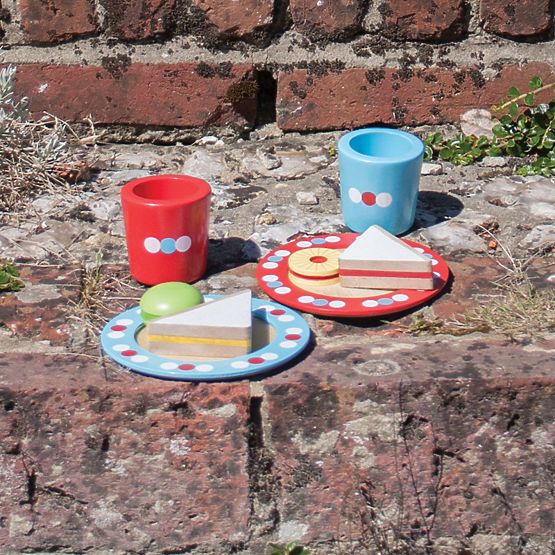 Set Bigjigs Toys Gustare cu buline