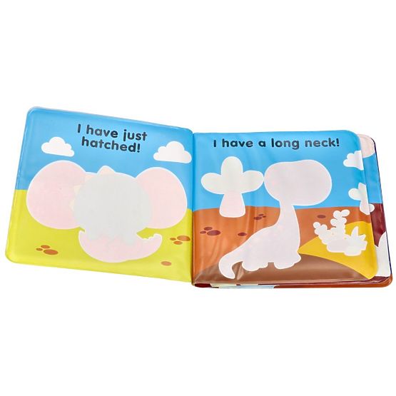 Set carte cu jucărie care își schimbă culoarea - Dinozaur