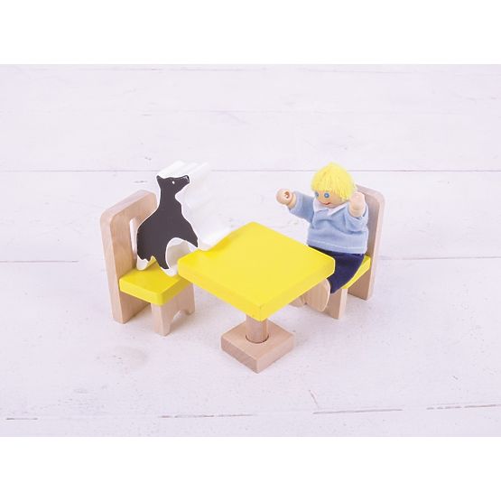 Set Casa de familie Bigjigs Toys