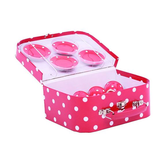 Set ceai ceramica buburuză