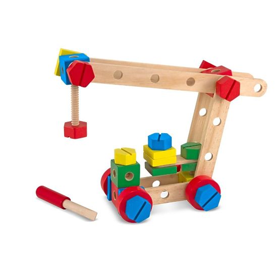 Set constructie lemn - 48buc