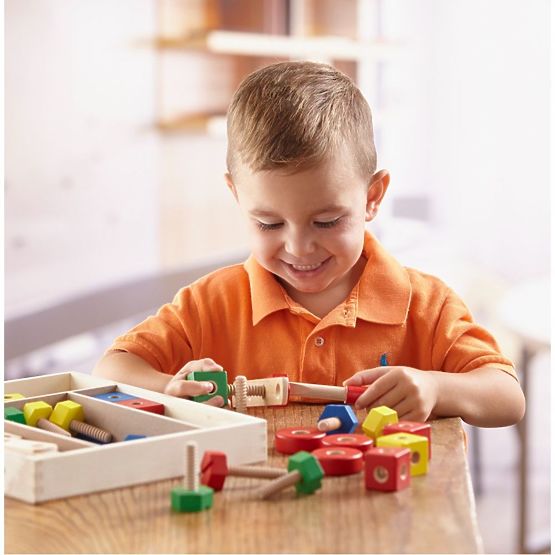 Set constructie lemn - 48buc