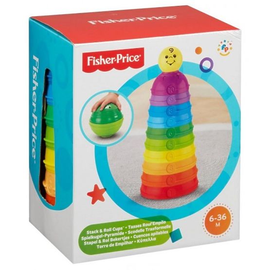 Set cupe Fisher Price Stack & Roll 