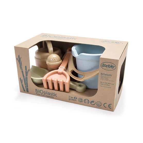 Set cutie cu nisip BIO - portocaliu