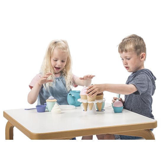 Set cutie cu nisip pentru inghetata