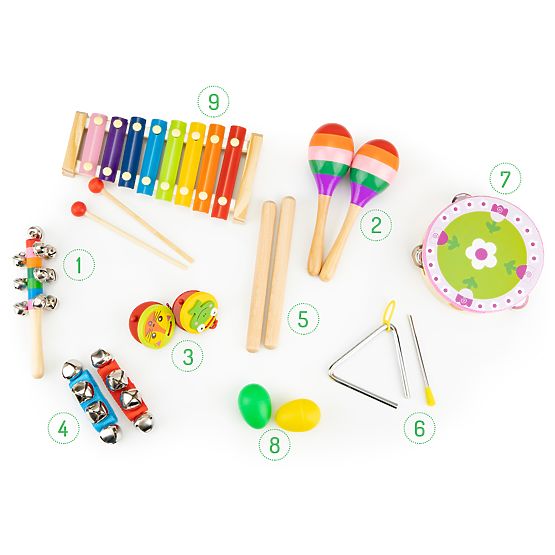 Set de 14 instrumente muzicale