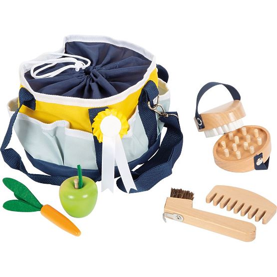 Set de accesorii pentru îngrijirea Hobby Horse într-o geantă practică SFD