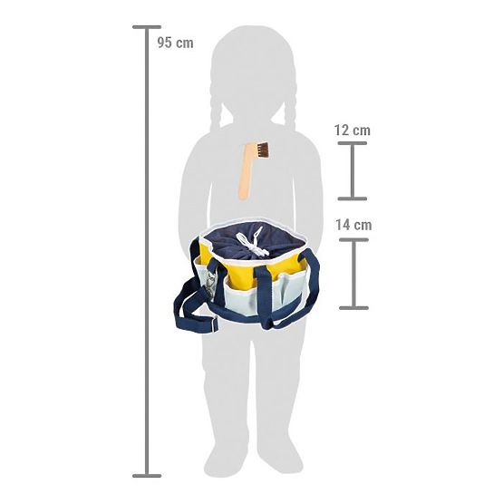 Set de accesorii pentru îngrijirea Hobby Horse într-o geantă practică SFD