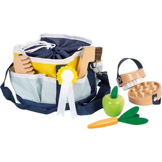 Set de accesorii pentru îngrijirea Hobby Horse într-o geantă practică SFD