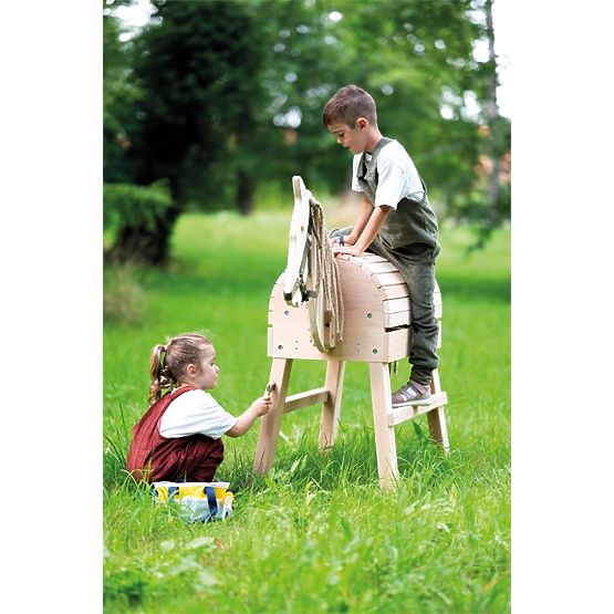 Set de accesorii pentru îngrijirea Hobby Horse într-o geantă practică SFD