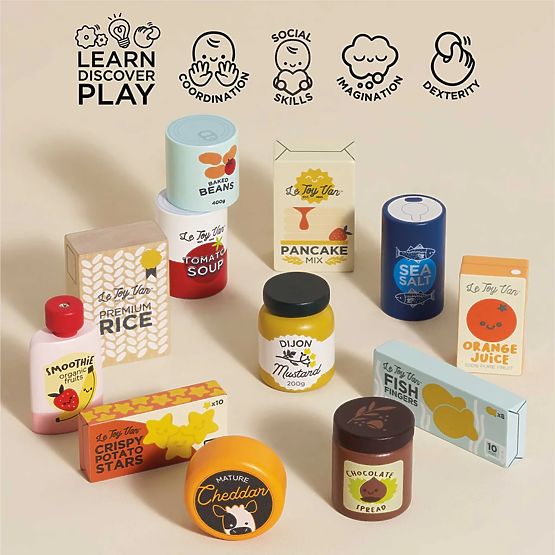 Set de alimente Le Toy Van 12 bucăți