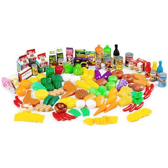 Set de alimente legume fructe pentru bucătărie 120 de piese