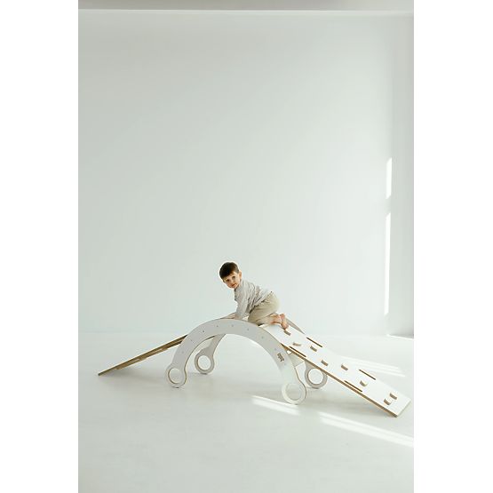 Set de cățărare Montessori L - alb