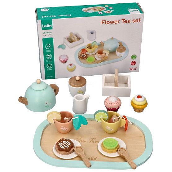 Set de ceai pastelat Lelin
