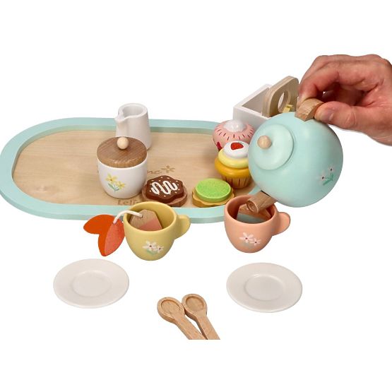 Set de ceai pastelat Lelin