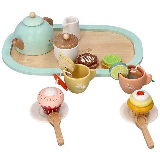 Set de ceai pastelat Lelin