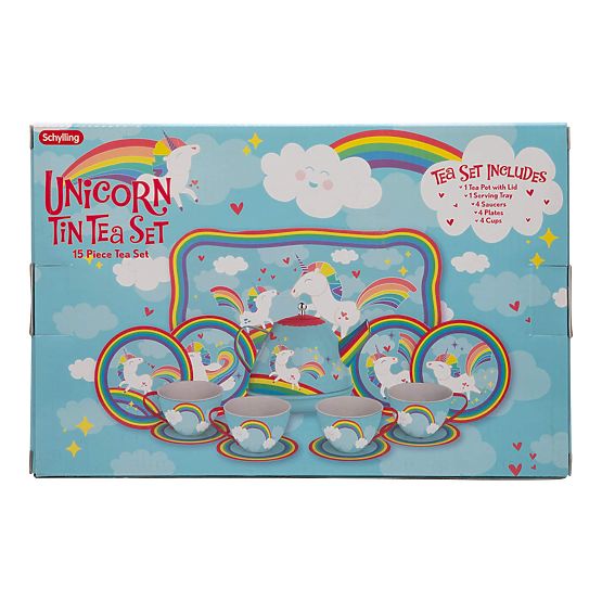 Set de ceai unicorn Schylling