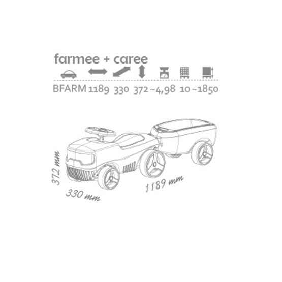 Set de condus pentru copii Brumee - Farmee + Caree