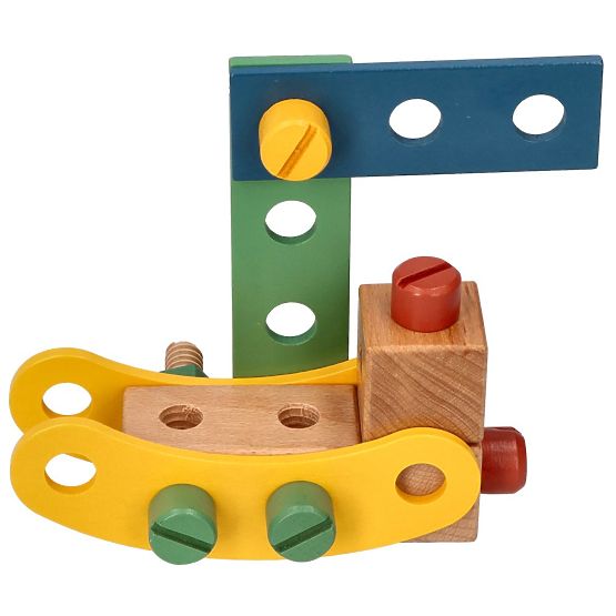 Set de construcție din lemn cu 40 de piese