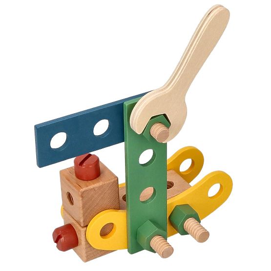 Set de construcție din lemn cu 40 de piese