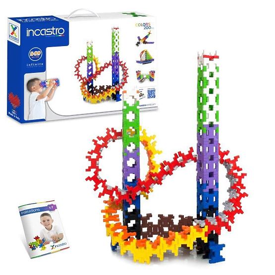 Set de construcție Incastro, 200 de piese
