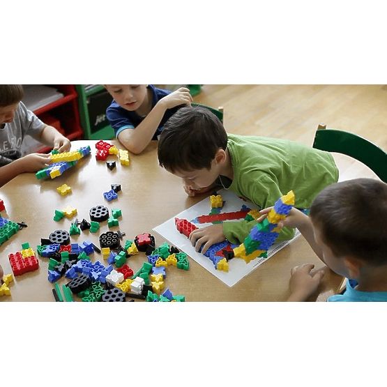 Set de construcție Morphun 200 de piese