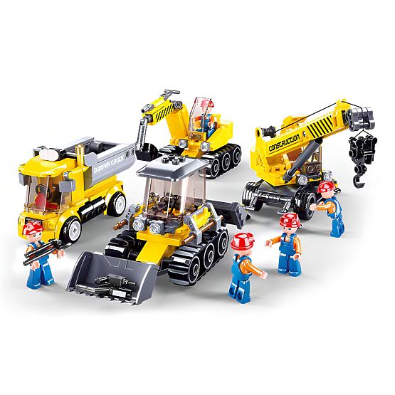 Set de construcție Sluban Town Constructori M38-B0810 - Șantier