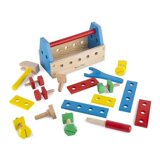 Set de constructii din lemn Melissa & Doug