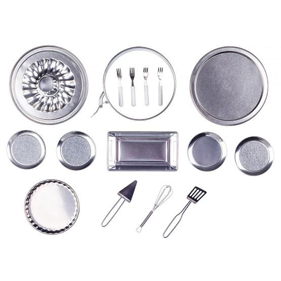 Set de copt cu forme din oțel inoxidabil