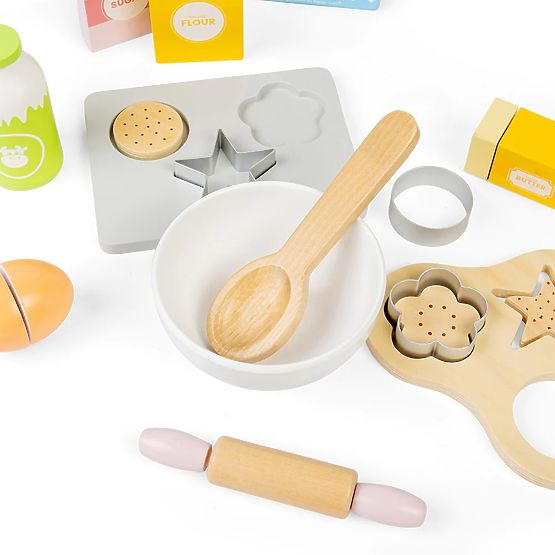Set de copt fursecuri din lemn
