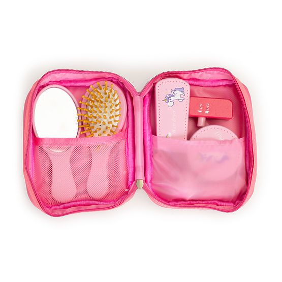 Set de frumusețe trusă cosmetică 6 accesorii cosmetice ECOTOYS