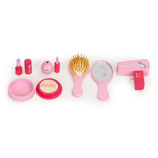 Set de frumusețe trusă cosmetică 6 accesorii cosmetice ECOTOYS