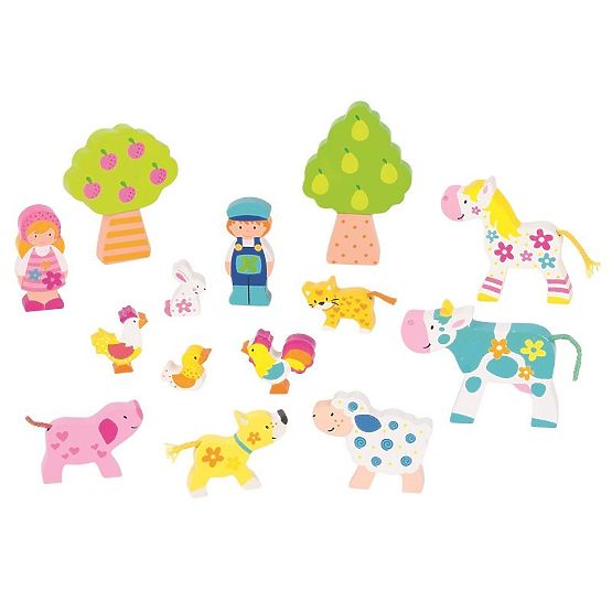 Set de lemn pentru asamblare Susibelle