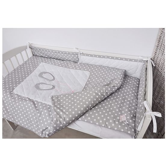 Set de lenjerie de pat din 2 piese cu tema unei balerine