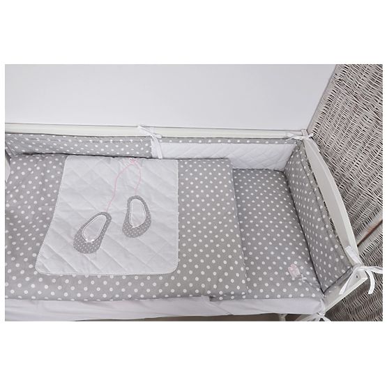 Set de lenjerie de pat din 2 piese cu tema unei balerine