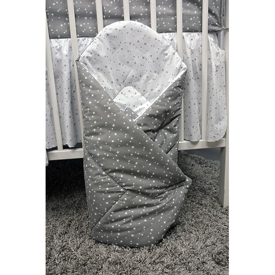 Set de lenjerie pentru pătuț model constelație 135x100 cm