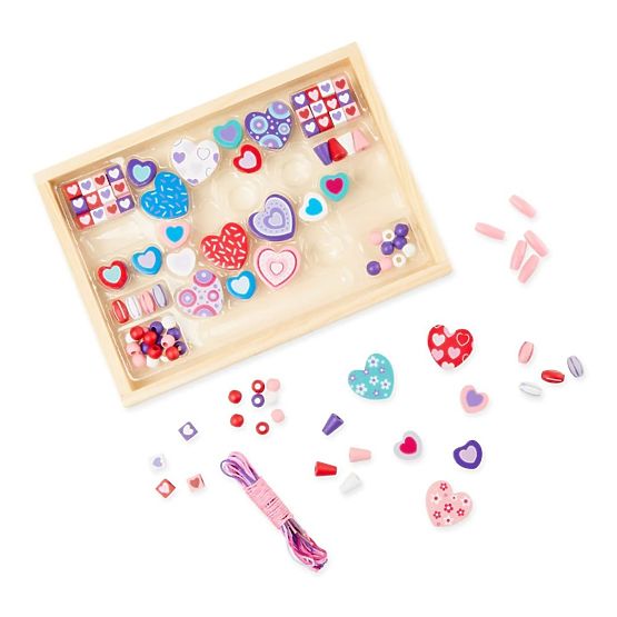 Set de mărgele Inimioare - MelissaandDoug